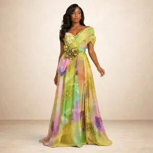 Verdelle Bloom Organza Gown