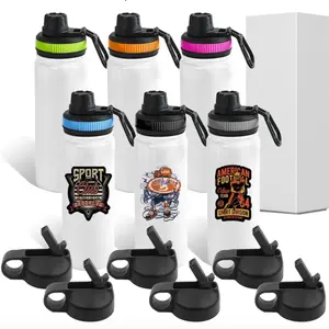 Personalized Dual Lid Water-bottle 20oz sports bottle