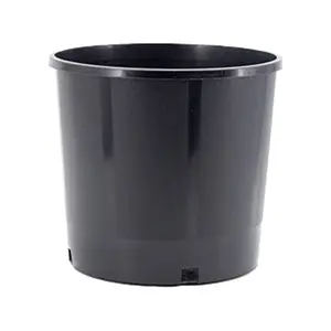 Reusable Nursery Pots, 3 Gallon, Plastic Garden Planters for Flowers Seedlings, Injection Molded, Indoor Outdoor Plants Vegetables and Flowers