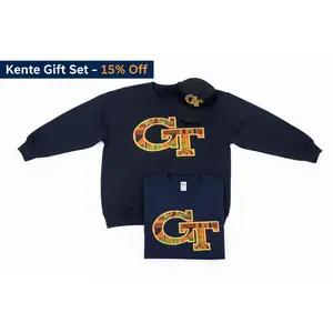 GeorgiaTech Sweatshirt, T-shirt and Hat Bundle