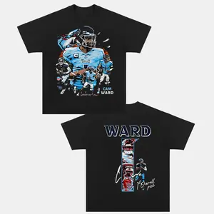 CAM WARD Graphic Tee, Unisex Sports Streetwear for Men & Women, Football Vintage Streetwear Shirt