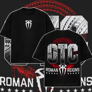 [WWE] Roman Reiigns OTC Original Tribal Chief WWE Graphic T-Shirt, Roman Reiigns Bloodline Wrestling Fans Shirt, WWE Superstar Streetwear Shirt, Gift for Fans