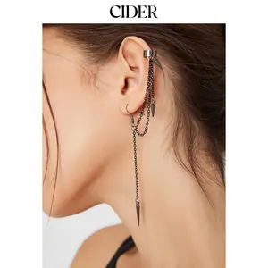Cider [one-size] Conical Decor Hoop Earrings