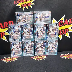 BREAK #1037 - (10X) 2025 TOPPS CHROME FOOTBALL VALUE BLASTER BOXES
