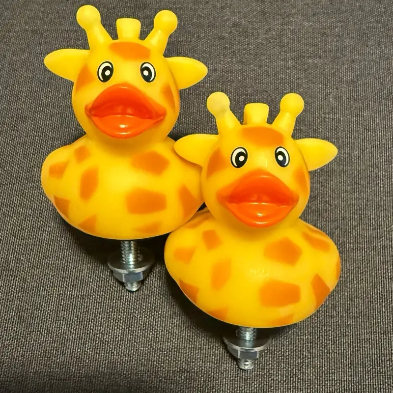 Giraffe Duck Hood Bumper for Jeep 1987-2018 Fun Car Accessories Yellow Giraffe Design