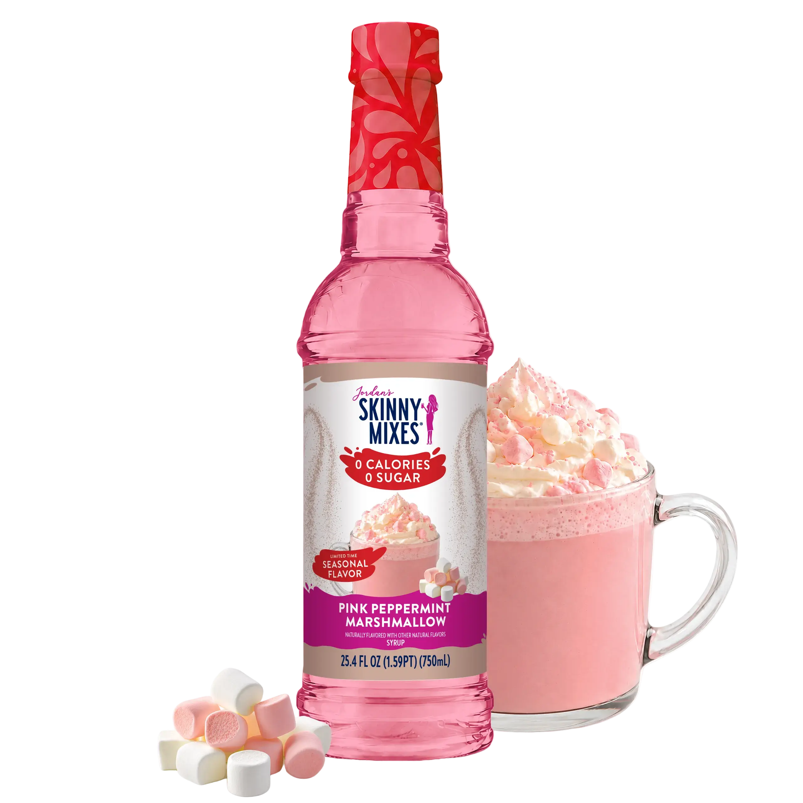 Sugar Free Pink Peppermint Marshmallow