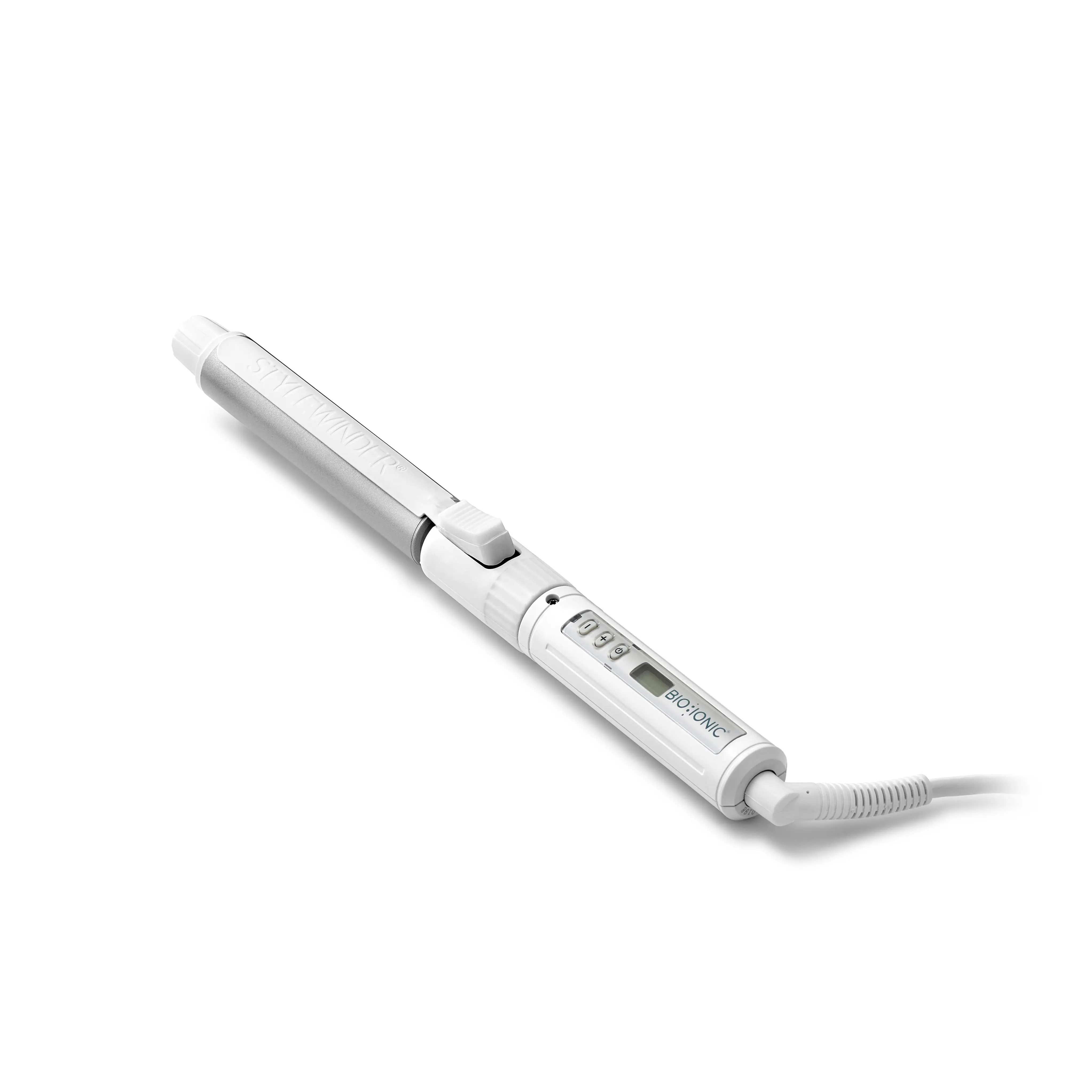 BIO IONIC OFFICIAL: Stylewinder Rotating Styling Iron - Fast 3-Step Hair Tool for Shiny Waves and Curls, Easy To Use Curling Iron with Self-Rolling Barrel To Smooth Hair, Adjustable Heat, Auto Shut-off Styling Tool