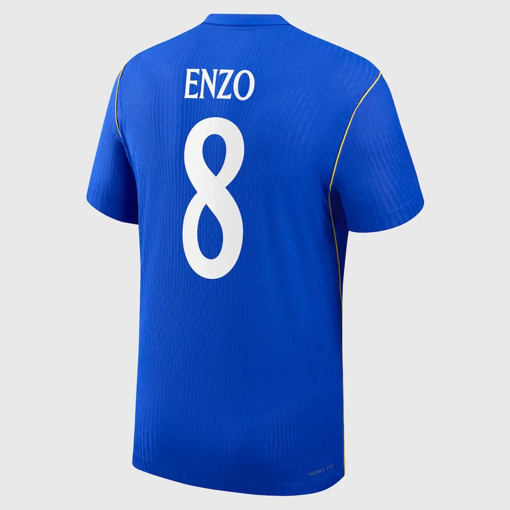 [FULL LOGO] Royal Blue Soccer Uniform Jersey – Lightweight Breathable Football Jersey for Adults, Custom Name & Number