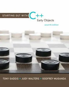 USED-Starting Out with C++: Early Objects (7th Edition) by Tony Gaddis (Paperback)