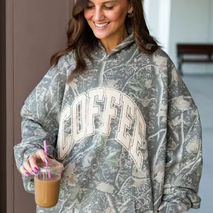 PUFF 'COFFEE' Camo Hideaway Hoodie