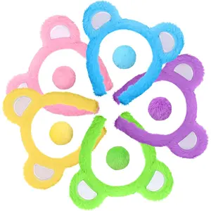 Bear/Bunny Ears Headband and Tail Set, Plush Bunny/Bear Costume  Accessories for Halloween  Easter