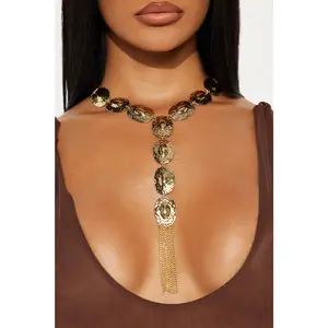 Stella Magic Lariat Necklace - Gold