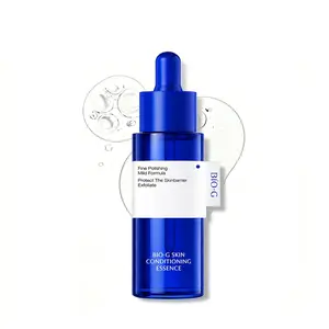 Bio-G 6% AHA Exfoliating Face Essence with 7 Fruit Acids| Gentle Face Serum for Sensitive Skin| Skin Barrier Support| Oil Control&Dull Skin Care| Lightweight Daily Skin Care, 30ml / 1 fl oz