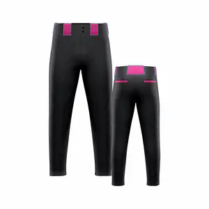 Stx Diamond Black Baseball Pant