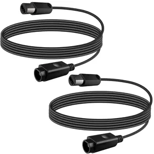 Controller Extension  5.9FT, Compatible with  Wii/Wii U Systems, Durable NGC Accessories Cord for Seamless Gaming (2-Pack)
