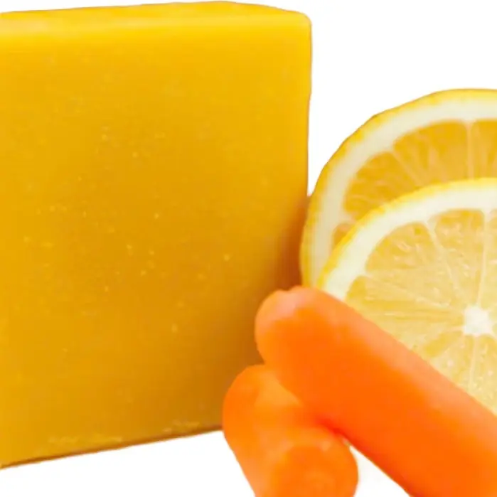 Lemon and carrot soap