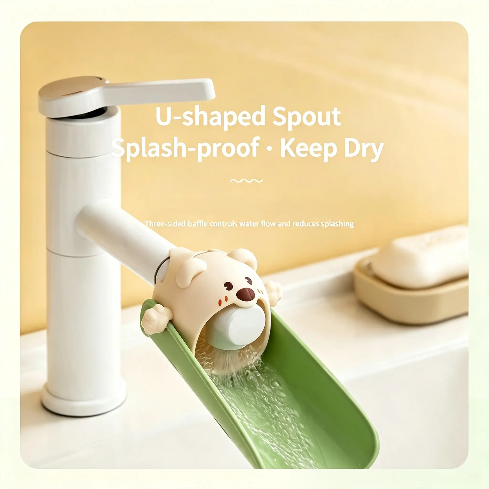 Kitchen Faucet Extender Hose, Universal Specialty Kitchen Utensil for Sink Water Reach Enhancement