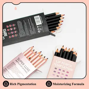 36Pcs Matte Lip Liner Set  Long Lasting Tinted Lip Stain, Easy Coloring Nude Lip Liner for Women, All Occasion Makeup Valentine's Day Gift