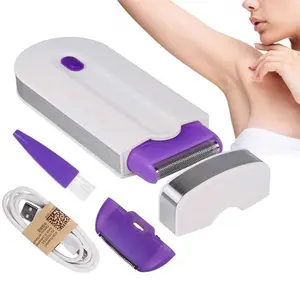 Hair removal device for men and women, blue light sensing laser painless lady shaver, electric full-body hair removal device Gentle Comfort