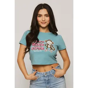 I'm Cute- Bobby Jack Baby Tee - Teal
