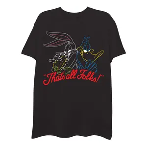 Men's Looney Tunes Group Shirt - Bugs Bunny Marvin and Taz Tee