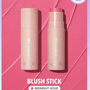 SHEGLAM Snatch 'n' Blush Stick-Midnight Hour Cream Blush, Non-Fading Women's Cosmetic