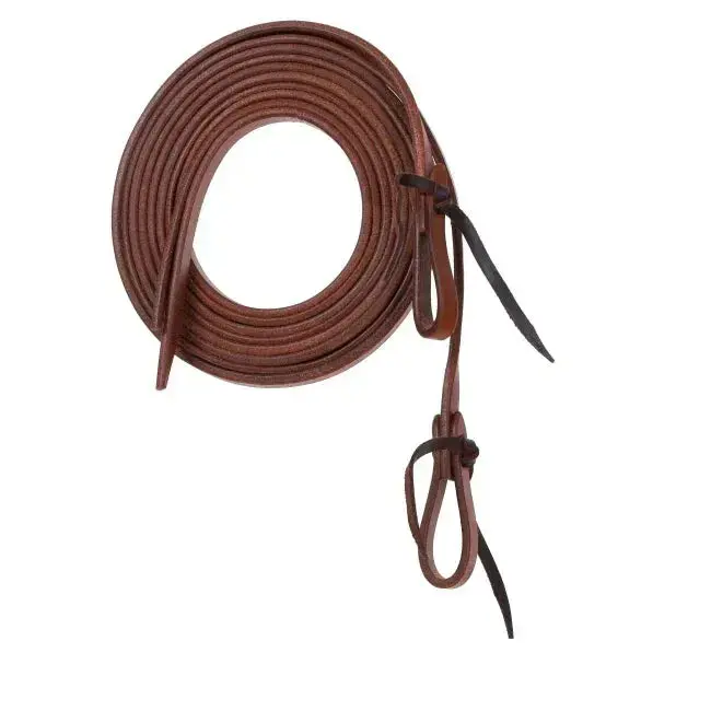 1/2" x 8' Oiled Harness Cow Leather Split Reins Training Equestrian Supplies 1/2" x 8' Oiled Harness Cow Leather Split Reins Training Equestrian Supplies