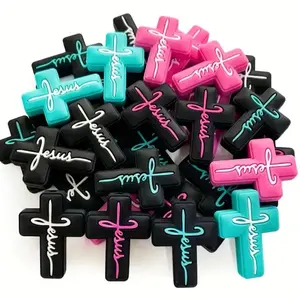 Cre8tive Concepts Boutique DIY Silicone Focal for Pens 'Jesus'