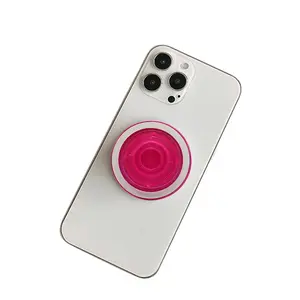 Macaron Magnetic Phone Stand Mount, Detachable Handheld Stretch Desktop Support, Portable Adhesive Holder, Universal Smartphone Holder, One Piece Pack