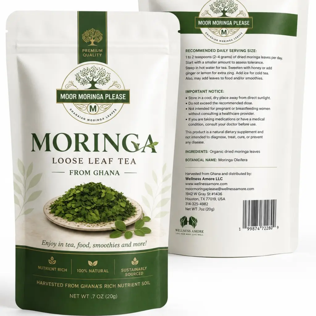 Moor Moringa Please Dried Moringa leaves