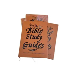 66-page Bible Devotional Guide, DailyDevotional JournalStrengthens Faith, Ideal for PersonalGroup Study andPrayer, Notebook,Christian Gift (A5, PULeather Cover)，New Year's Gif