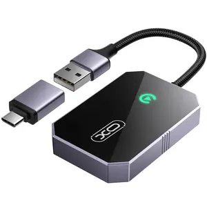 Wireless Carplay Adapter, 2024 Upgrade Converts Wired to Wireless carplay for iPhone, Wireless Control Plug & Play Carplay Fit for Cars from 2017 & for Apple iPhone 6 and Later iOS 10+