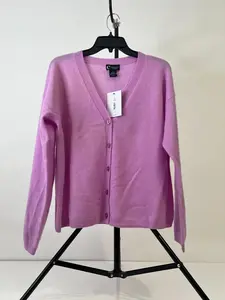 C by Bloomingdale's Cashmere Cashmere V Neck Cardigan - Exclusive, Size M