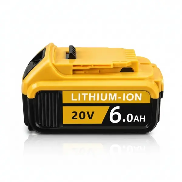 Replacement Batteries for Dewalt 20V Max Battery, 6.0Ah Lithium ion Batteries Compatible with Dewalt DCB206 200 202 204 205 208 Cordless Power Tools