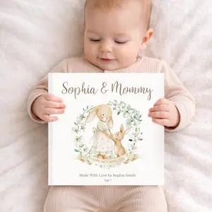 Personalized Mommy Book |Gift from Baby or Toddler | Custom Mommy and Me Story | Gift for Mom from Child