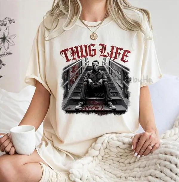 Thug Life Horror Movie Shirt,Movie Killer Shirt,Scary Halloween Shirt