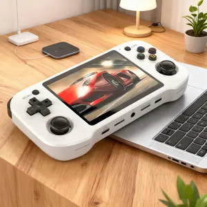 Winter New R46h Portable Game Console, HD IPS Display Screen, 3000mah Large Capacity Battery, Retro Single Player, Dual Joystick