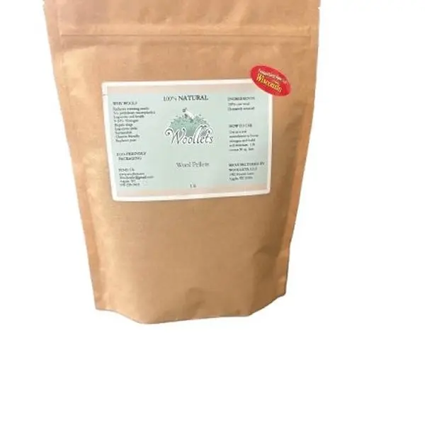 Woollets 100% Wool Pellets for moisture retention and fertilizing