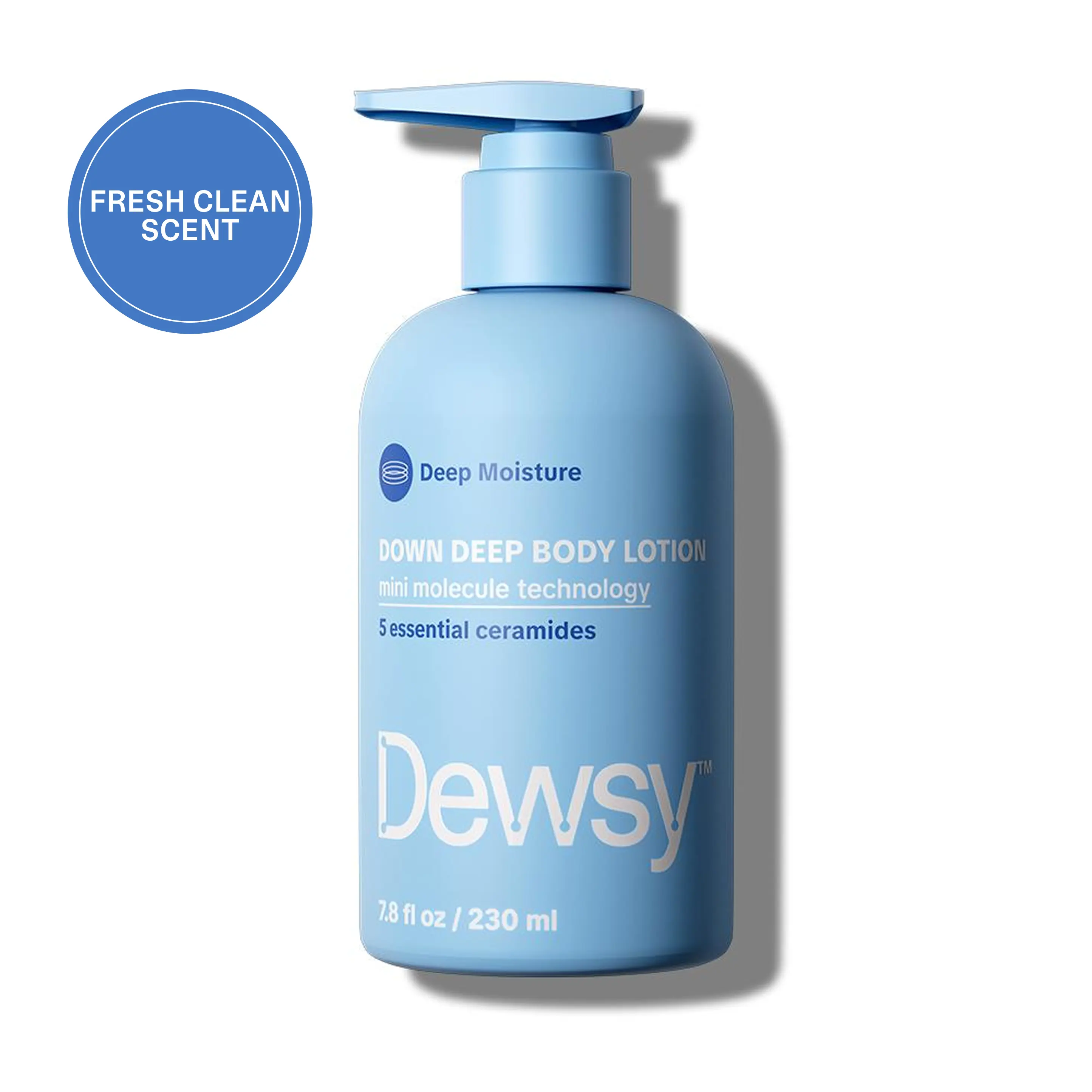 Down Deep Ceramide Body Lotion – Skin Barrier Repair & All-Day Moisture | 5 Ceramides | 7.8 oz