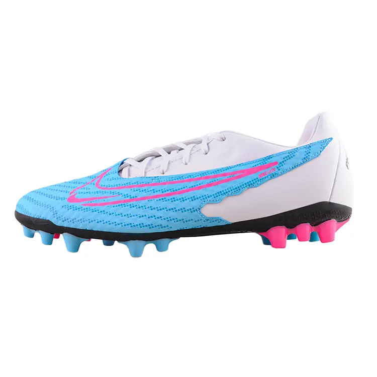Nike Phantom GX Academy AG White Blue' Durable Non-slip Soccer Cleats Unisex DD9469-446