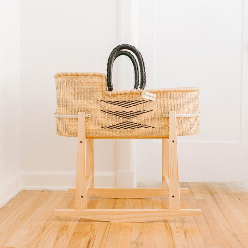 Signature Bilia Bassinet- Collection: Midnight Diamond - Perfect for Newborn Baby, Baby shower gift