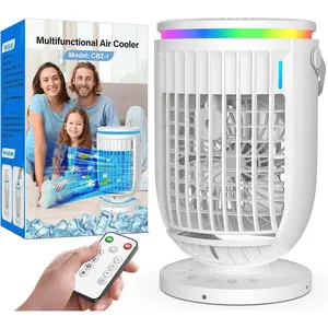 AI Portable Air Conditioners Fan,Portable AC Unit Air Cooler with 4 in 1 Humidifier Fan Conditioner, AC Portable for Room Office Camping