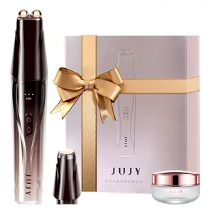 JUJY Eye Messager PRO 4.0, 4-in-1 Beauty Device with Micro-current, Vibration, Massage & Cooling for Dark Circles, Puffiness & Skin Firming – Enhances Skincare Routine