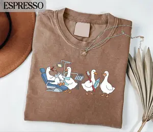 Dentist T-Shirt - Funny Goose Dental Hygienist Dental Student Gift For Dentists