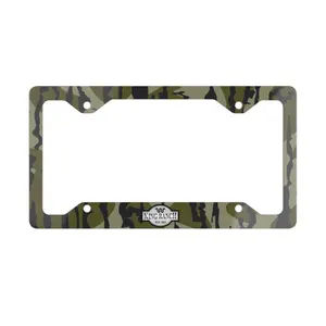 Camo with King Ranch License Plate Frame, King Ranch Old School, Bottomland Camo Plate Frames