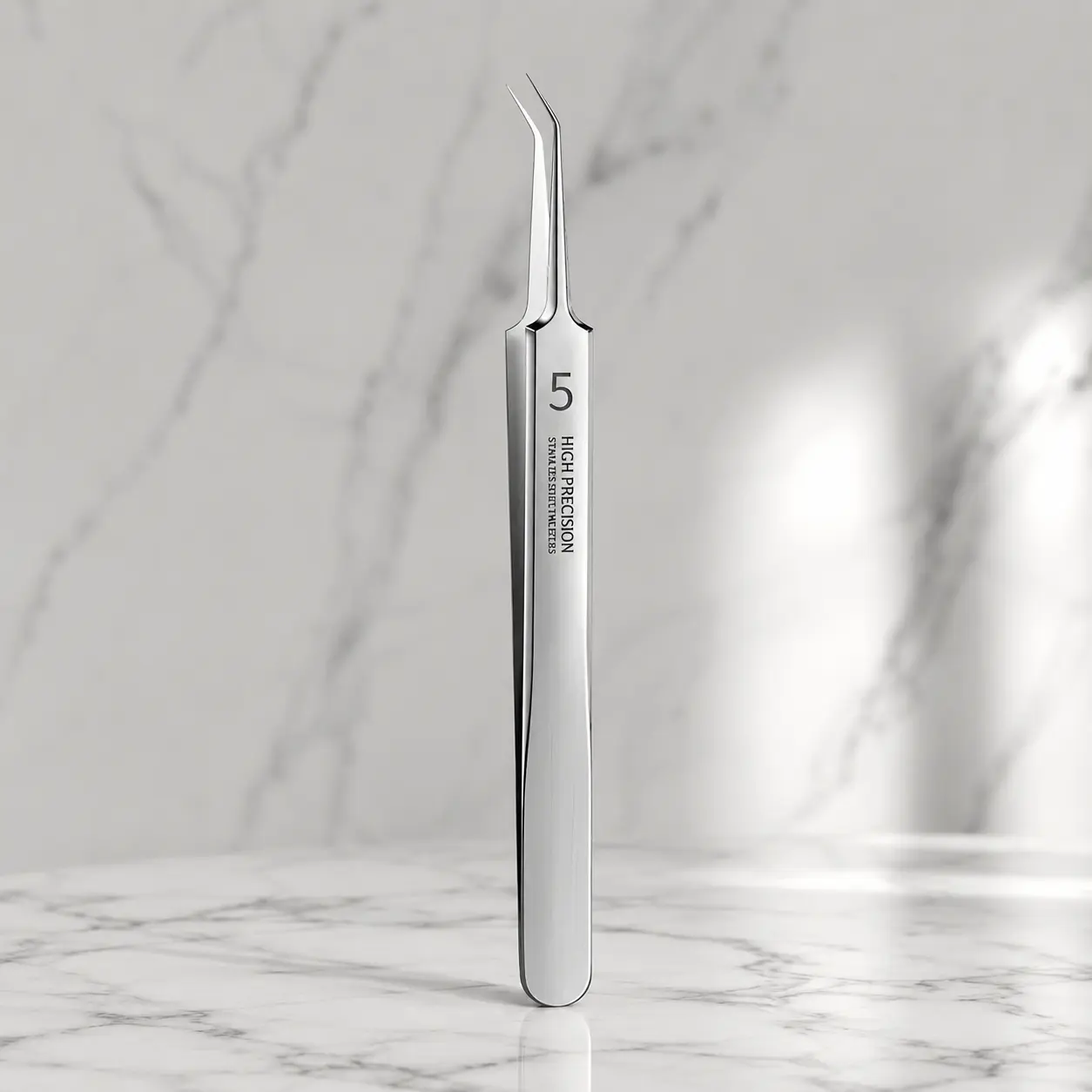 Precision Stainless Steel Pointed Tweezers: Anti-static, Non-magnetic for Electronics Repair, Jewelry Making, Lab Experiments, Welding & DIY Crafts. Professional High-precision Tools for Fine Work & Industrial Use.