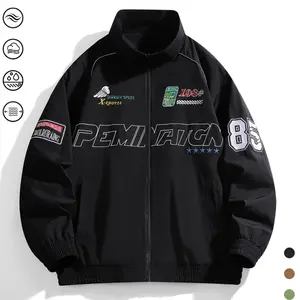Men’s Letter Embroidered Casual Bomber Jacket, Men’s Winter Jackets and Coats, Friday’s Items, Men’s Gift Ideas, Gifts for Men, Thermal Wear for Men, Christmas Gifts, Suitable for Everyday Life, Home, Outdoor, Work, and Leisure Settings. green  bomber  ja