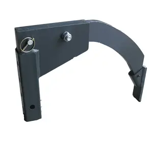 3 Point Hitch Single Tine Ripper, Heavy Duty Carbon Steel Soil Conditioning Tool with Adjustable Depth, Hitch Mount, Shear Bolts for Tractor Subsoil Task