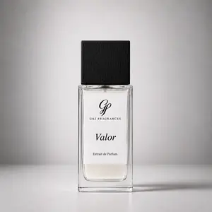 Valor- Men’s Extrait de Parfum Modern Strength & Sophistication with Pineapple Bergamot Smoky Woods Patchouli Amber Oakmoss Bold Confident Scent G&J Fragrances Edp Perfume Spray Body Perfume
