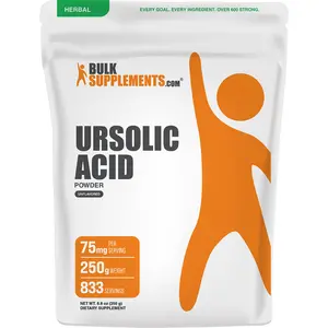 BulkSupplements - Ursolic Acid Powder - Muscle Recovery - Metabolic Support - 250g - 75mg per Serving